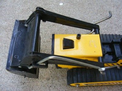 TONKA BACKHOE FRONT END TRACK LOADER CATERPILLAR CRAWLER TYPE TOY 