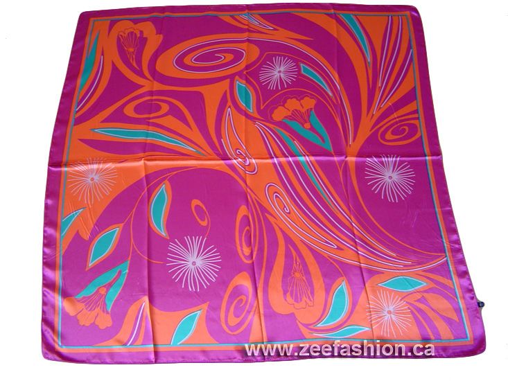 NEW LARGE SILK SQUARE SCARF/BANDANA/HANDKERCHIEF  