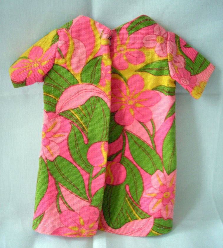 Vintage Doll Coat   Hawaiian Pattern   Extremely colorful   AMAZING 