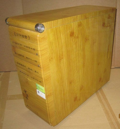 Bamboo Like ATX Computer Mid Tower Case Chinese Style  