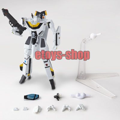   083 MACROSS STRIKE VALKYRIE VF 1S Roy Focker Figure KAIYODO  