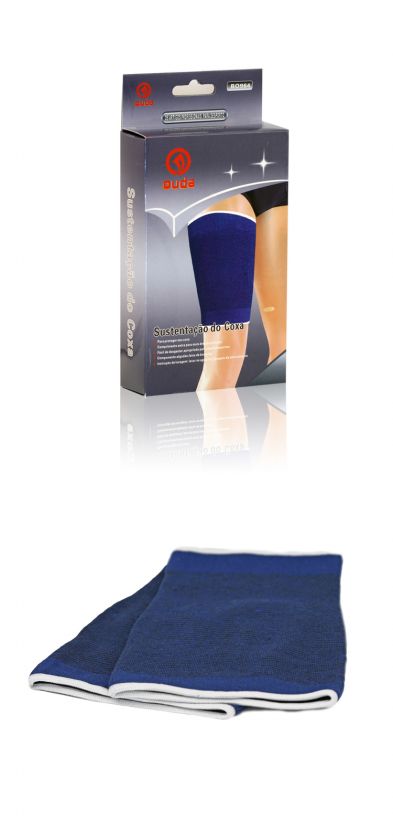 Thigh Bandage Elastic Wrap Support Brace New Blue  