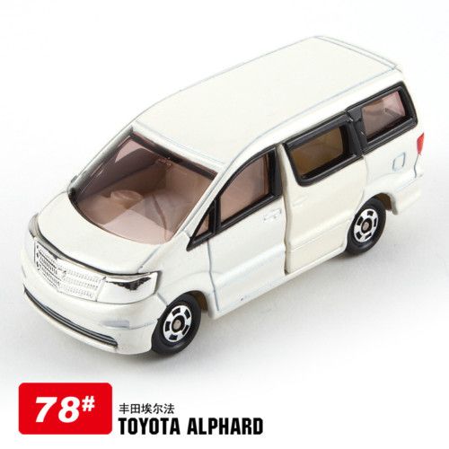 NEW TOMICA #78 TOYOTA ALPHARD DIECAST CAR NIB  