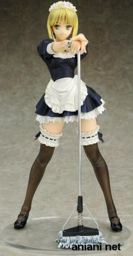 Alter Fate hollow ataraxia Saber Maid Ver. 1/8 PVC Figure  