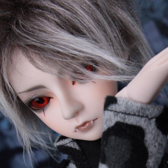 DollLove Kaja 1/4 BJD Boy doll MSD vampire Free faceup  