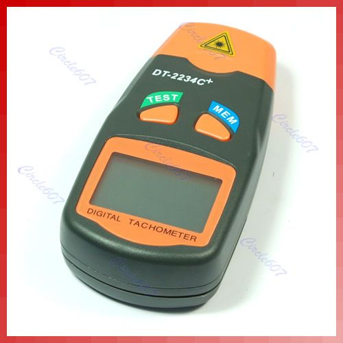 Digital Photo 1mW Laser Tachometer RPM Non Contact Tool  