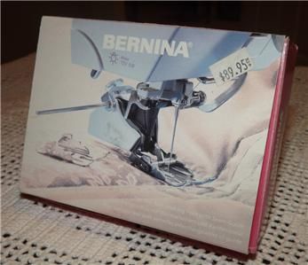 BERNINA TWO SOLE WALKING FOOT WITH SEAM GUIDE~NO 008 968 70 00~NEVER 