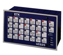 RTK INSTRUMENTS PROGRAMMABLE ALARM ANNUNCIATOR UC625  