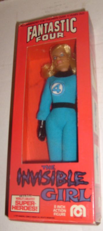 MEGO INVISIBLE GIRL HIGH GRADE BOXED FANTASTIC 4 FIGURE  