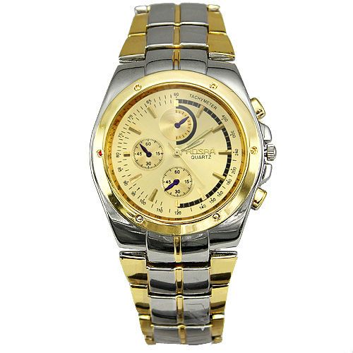   Big Stylish Mens Alloy Band Quartz New Cool Wrist Watch UBG  