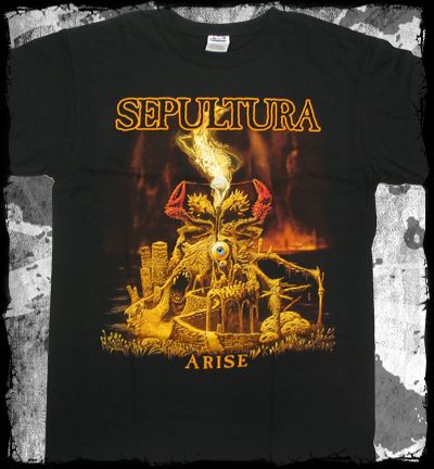 Sepultura   Arise official t shirt   death thrash metal  