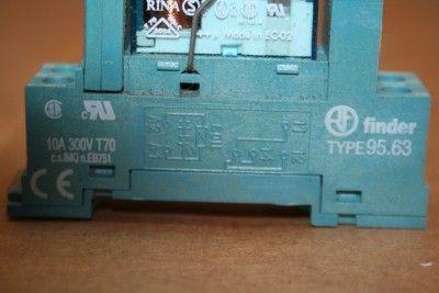 Finder Relay Base 95.63 40.31, 10 Amp #18582  