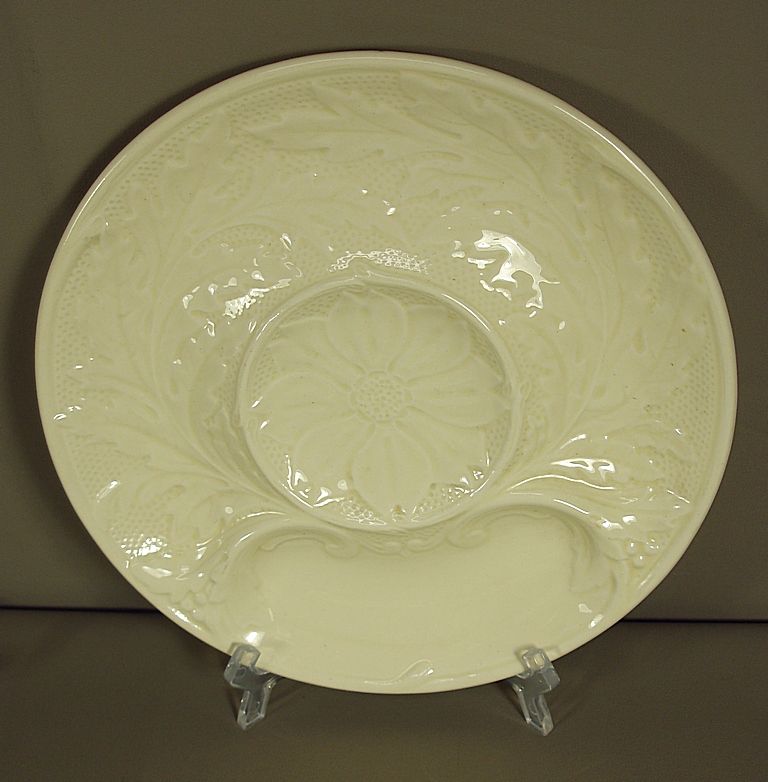   Vintage Gien French Majolica Buttery Yellow Artichoke Plates  