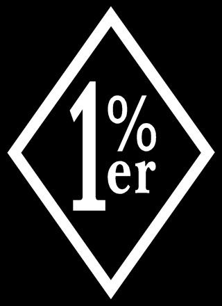 ER One PERCENTER Sticker Vinyl Biker Truck Decal Car  