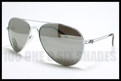 TRIPLE CROWN CHP Aviator Sunglasses GOLD Mirror Lenses  