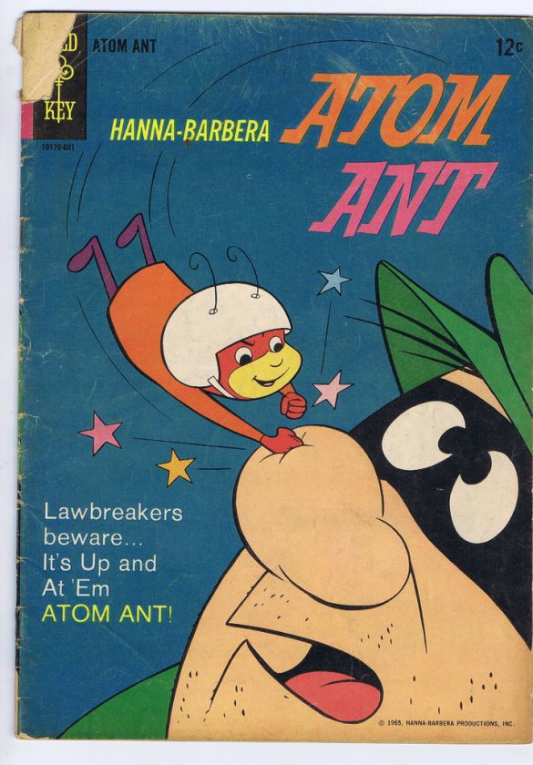 Atom Ant #1 Gold Key 1965 1st app Atom Ant  