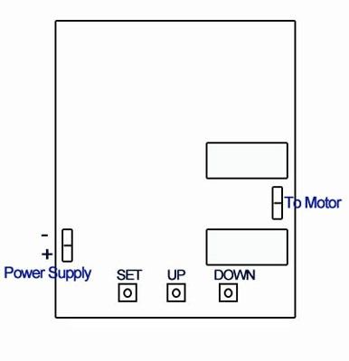 Timer Controller For DC Motor Reversible 12 36V 16A  