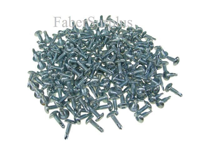   10 24 x 1/2 Torx Pan Head Self Tapping Machine Screw Zinc Coated Steel