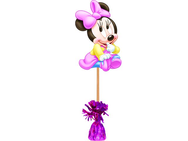 BABY MINNIE BIRTHDAY PARTY CENTERPIECE GIRL BOY ROBEEZ  