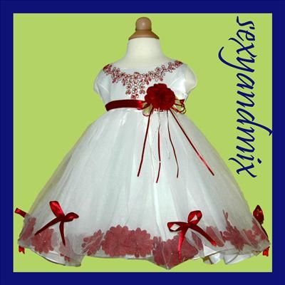   Stunning Guaranteed Brand New and never been used Flower Girl Dress