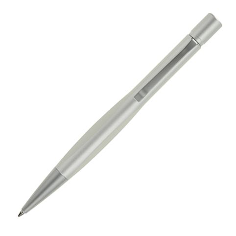 Rosetta NAVIGATOR Tri Grip Ballpoint Pen MATTE SILVER  