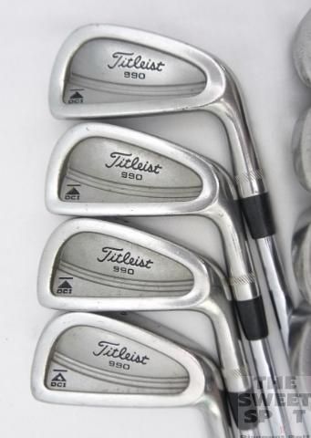 Titleist Golf DCI 990 Iron Set 3 PW Steel Regular  