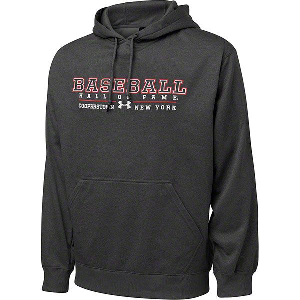 Baseball Hall of Fame Under Armour Grey Pullover Hoodie  