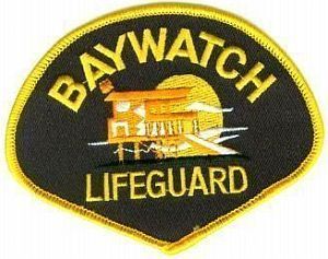 BAYWATCH LIFEGUARD PATCH   BAY06  