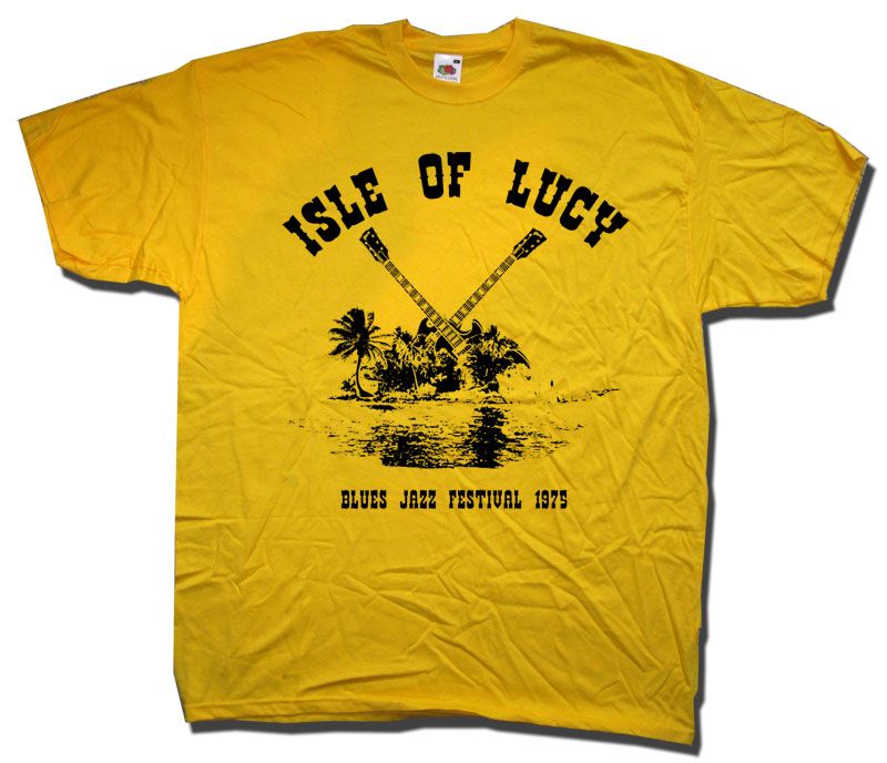 ISLE OF LUCY BLUES FESTIVAL T SHIRT SPINAL TAP  