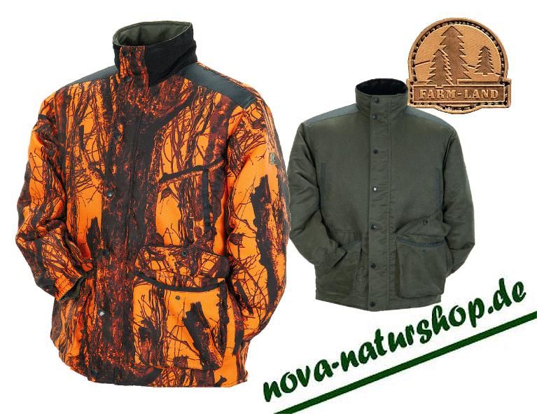 Farm Land Jagdjacke Belfast, Wendejacke, Jagd  