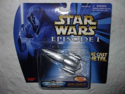 Micro Machines Star Wars E1 Die Cast Royal Starship MOC  