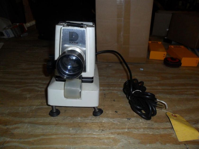 Vintage Dukane 28A55 Film Projector 5 Adjustable Lens  