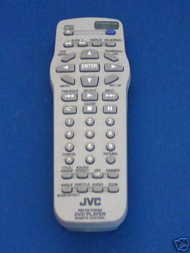 JVC RM SXV069M REMOTE CONTROL  