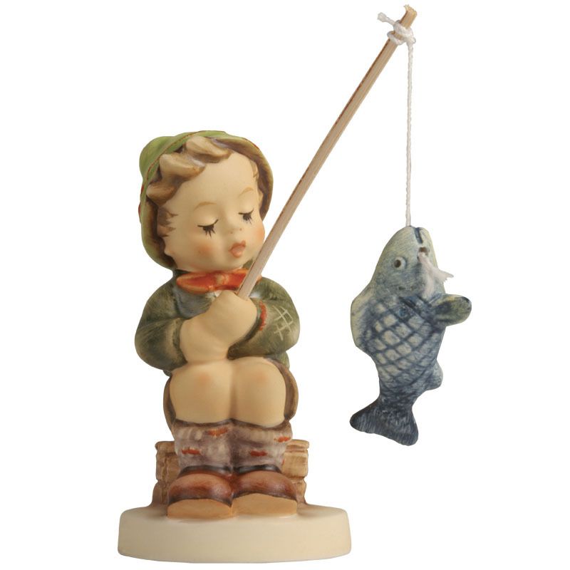 Hummel Big Fish Goebel Figurine  