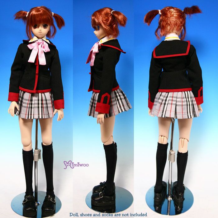 Cherry Milk Obitsu 60cm DD Dollfie Little Busters Dress  