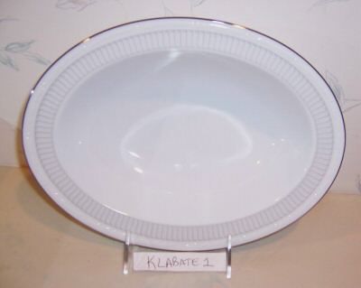 SHERIDAN PLATINUM Oval Vegetable Bowl   NORITAKE   NEW  