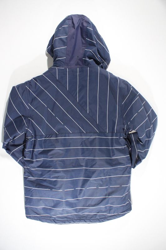 Mens Billabong Scotty Lago Seven 3 Snowboard Jacket Blue Stripes 