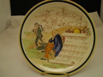 FRENCH OPERA REPRODUCTIONS PLATE VERNON KILNS U.S.A.  