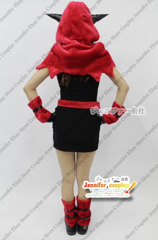 Pokemon Team Magma Gal Cosplay Costume Any Size  