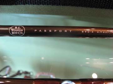 WINSTON PASSPORT 890 4 Fly Rod 9 8wt. 4pc. NEW *TCO FLY SHOP*  