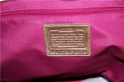 COACH Heritage Tattersall Tote Handbag Purse 19174 NEW WITH TAGS 