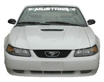 99 04 Ford Mustang Front Windshield Banner Sticker  