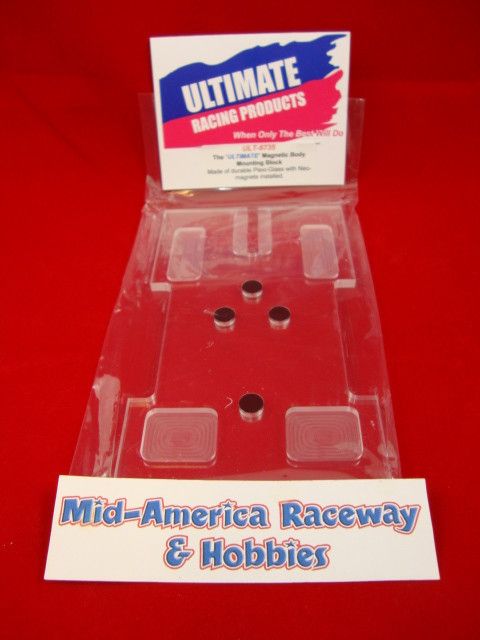 Ultimate Plexiglass Body Mounting Block W/Magnets #9735  