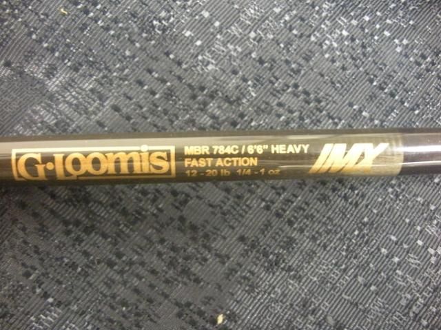 LOOMIS MBR784C IMX CASTING ROD  USED  GOOD  