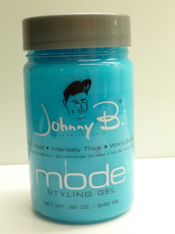 Johnny B Mode Styling Gel 32oz Medium Hold Blue  