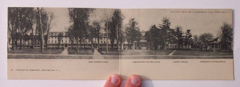 1909 XL Pennington Seminary Double Length Pennington NJ  