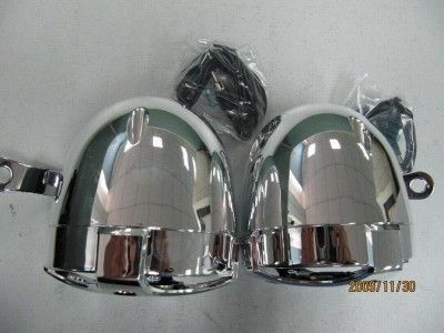 NEW 100 watt 3.5 inch motorcycle marine speakers chrome  