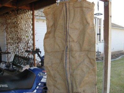 BURLAP BAG OR GUNNY SACK USED BUT CLEAN 42X26~heavy duty~  