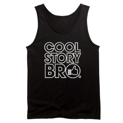 BRO College Black Tank Tops  