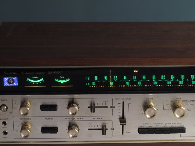 Vintage Sansui QR 6500 4 Channel Stereo Receiver  